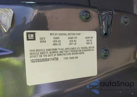 1G2ZG528354114758